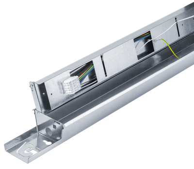 Through-wired 5 pole terminal block
