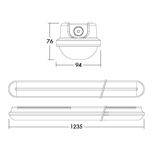 IP65 Batten Julie