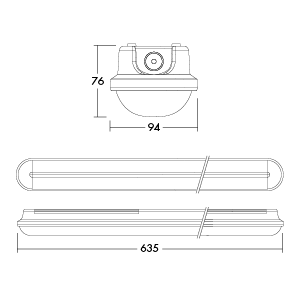 IP65 Batten Julie
